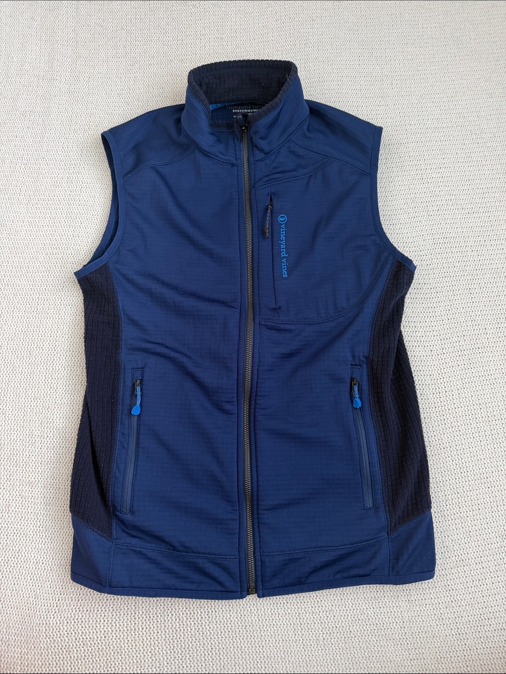 Vineyard Vines Performance Vest Blue Size XS